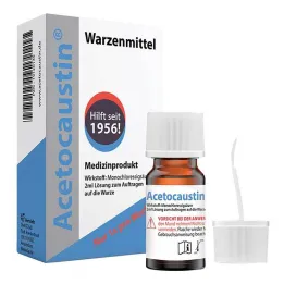 Solution dacétocaustine, remède contre les verrues, 2 ml
