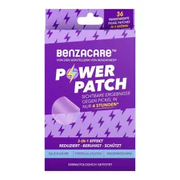 Benzacare Power Patch contre les boutons, 36 pc