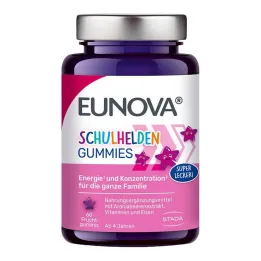 Eunova School Heroes Gummies, 60 pc