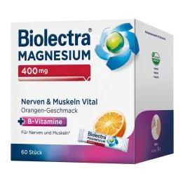 Biolectra Magnésium 400 mg Nerfs & Muscles Vital, 60 pc