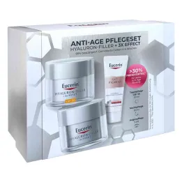Eucerin Kit de soins anti-âge Hyaluron Filler + 3xEffect (1 pièce)