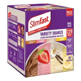 Pack déchantillons de poudre Slim Fast mélangé (368 g)
