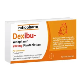 Dexibu-ratiopharm 200 mg comprimés pelliculés, 10 pc