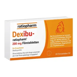 Dexibu-ratiopharm 200 mg comprimés pelliculés, 20 pc