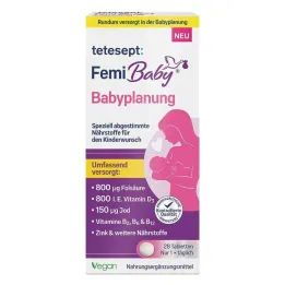 Tetesept Femi Baby bébé planification comprimés pelliculés, 28 pc