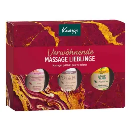 Coffret cadeau Kneipp cocooning. Favoris de massage, 3x20 ml