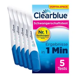 Test de grossesse Clearblue Détection rapide, 5 pc