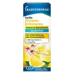 Klosterfrau granulés chauds citron-échinacée sans sucre, 12X4 g