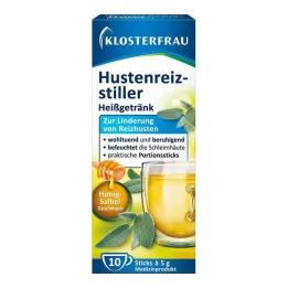 Poudre de boisson chaude antitussif Klosterfrau, 10x5 g
