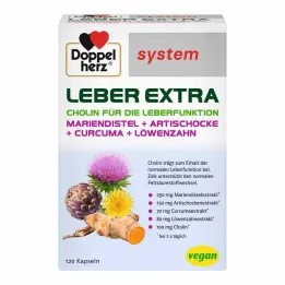 Capsules système Doppelherz Liver Extra, 120 pc