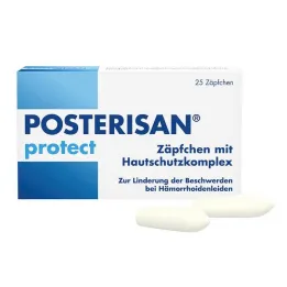 Suppositoires de protection Posterisan, 25 pc