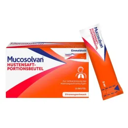 Sachets de sirop contre la toux Mucosolvan, 15x5 ml