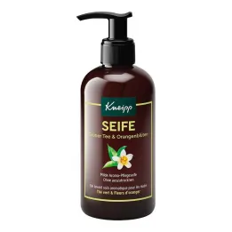 Savon Kneipp Thé vert & Savon de soin à larôme doux à la fleur doranger, 250 ml