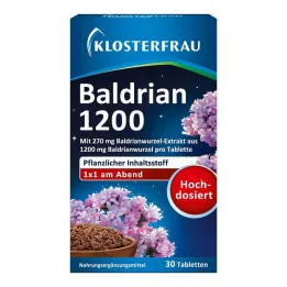 Klosterfrau Valériane 1200 comprimés, 30 pc