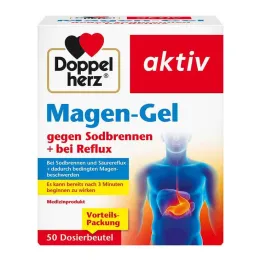 Gel gastrique Doppelherz contre les brûlures destomac + reflux, 50x10 ml