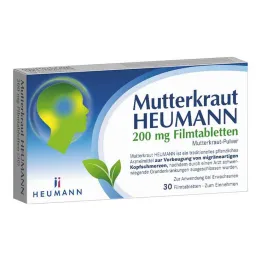 Feverfew Heumann 200 mg comprimés pelliculés, 30 pc