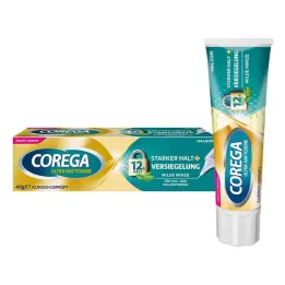 Corega Crème Ultra Adhésive Tenue Forte + Scellement, 40 g