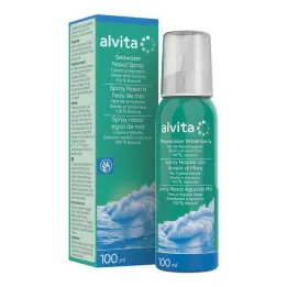 Spray nasal à leau de mer Alvita, 100 ml