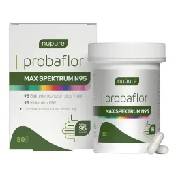 Nupure Probaflor Max Spektrum N95 Capsules gastro-résistantes, 80 pc