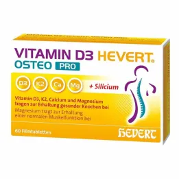 Vitamine D3 Hevert Osteo Pro comprimés pelliculés, 60 pc