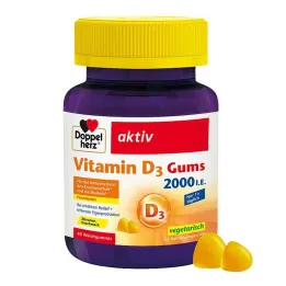 Doppelherz Vitamine D3 2000 I.E. Gommes, 40 pcs