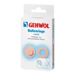 Gehwol anneaux de balle ronds, 6 pc