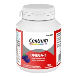 Gélules à croquer Centrum Omega-3, 120 unités
