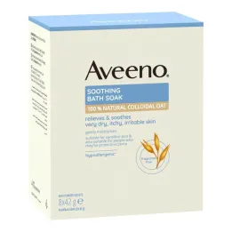 Aveeno Additif de bain apaisant, 8X42 g