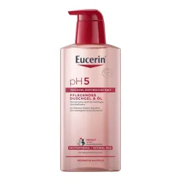 Gel douche Eucerin pH5 &amp; peau sensible à lhuile, 400 ml