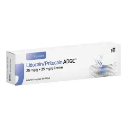 Lidocaïne/Prilocaïne ADGC 25 mg/g + 25 mg/g crème, 30 g