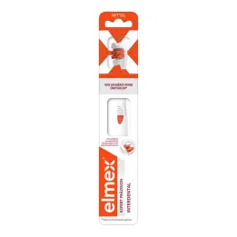Elmex Expert Brosse à dents interdentaire de précision moyenne, 1 pièce