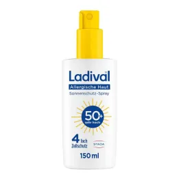 Spray de protection solaire pour peaux allergiques Ladival SPF50 +, 150 ml
