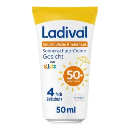 Crème pour la peau sensible des enfants Ladival LSF 50 +, 50 ml