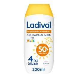 Lait pour la peau sensible des enfants Ladival LSF 50 +, 200 ml