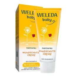 Weleda Calendula crème de protection des plaies sans parfum, 75 ml
