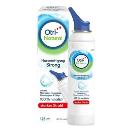 OtriNatural Nettoyant Nasal Fort, isotonique, 0,9% NaCl, 125 ml