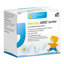 Macrogol ADGC Junior 6 M-8J 4g poudre pour H.e.L. à prendre, 50 pcs