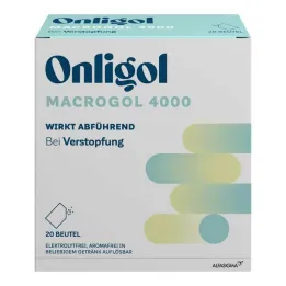 Onligol Macrogol 4000 poudre pour fabrication de solution sachet, 20X10 g