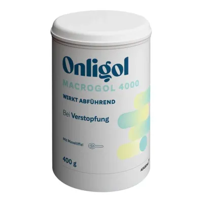 Onligol Macrogol 4000 poudre pour fabrication de solution électronique, 400 g Onligol Macrogol 4000 poudre pour fabrication de solution électronique, 400 g