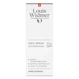 Widmer Déodorant Spray Antisudorifique non parfumé, 75 ml