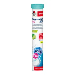 Doppelherz Magnésium 500 + Comprimés effervescents B12, 15 pc