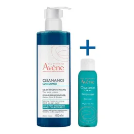 Avene Cleanance Comedomed Gel Nettoyant Peeling, 400 ml