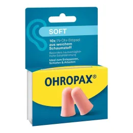 Bouchons doreille en mousse souple Ohropax, 10 pièces