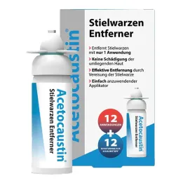 Stylo dissolvant de verrues à tige dacétocaustine, 50 ml