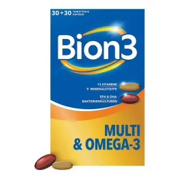 Pack combiné BION3 Multi + Omega-3, 2x30 pièces