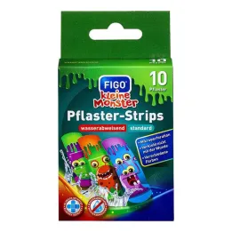 Figo pansements pour enfants petits monstres, 10 pcs