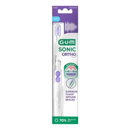 GUM Brosse à dents sonique Sonic Ortho, 1 pièce