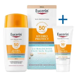 Eucerin Sun Fluid Hydro Protect Visage léger LSF 50 + , 50 ml