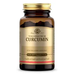 Capsules de curcumine à spectre complet Solgar (30 pièces)