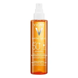 Vichy Capital Soleil Huile Protectrice Cellulaire LSF 50, 200 ml
